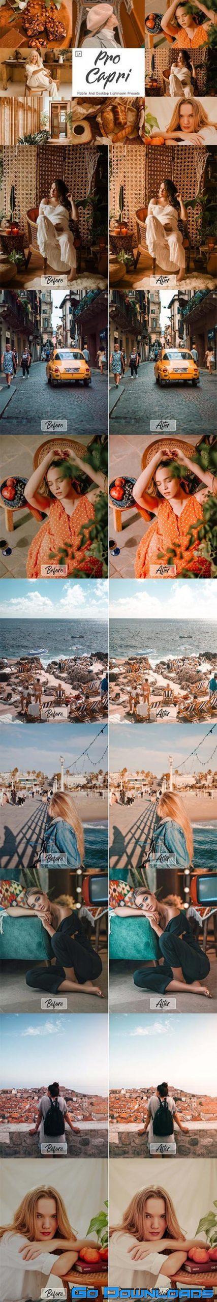 CreativeMarket 7 Pro Capri Mobile and Lightroom 6044639 Free Download