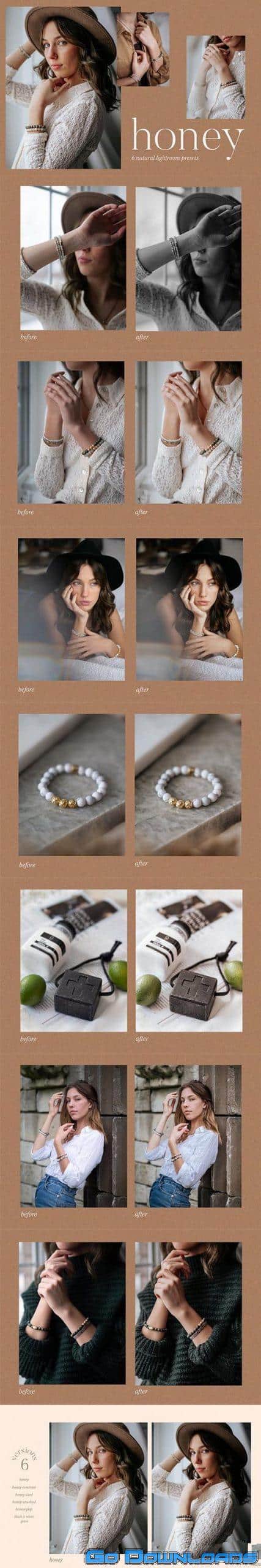 CreativeMarket Honey Presets by Fern & Oak 5773098 Free Download