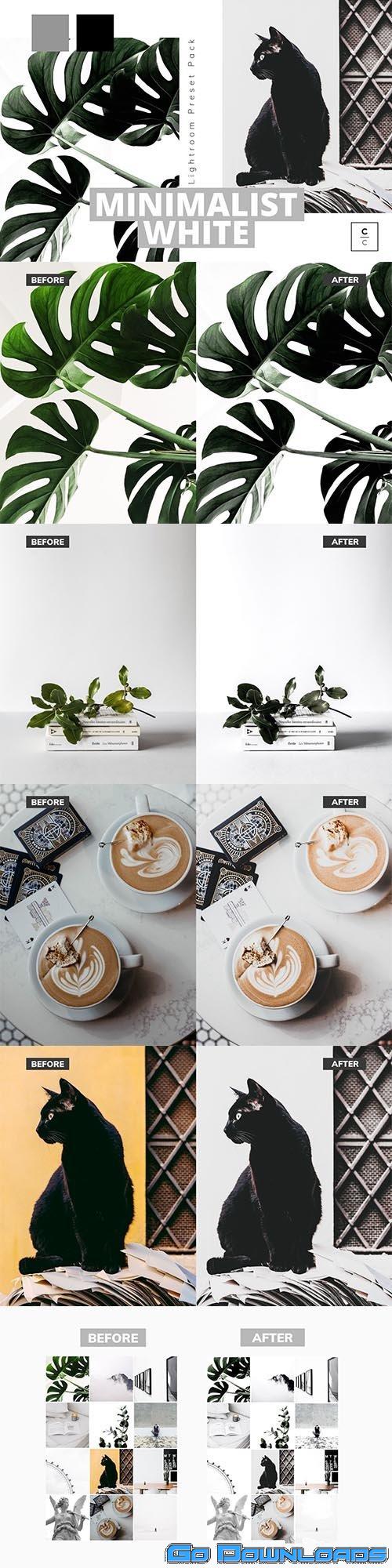 CreativeMarket Minimalist White Lightroom Preset 5978148 Free Download