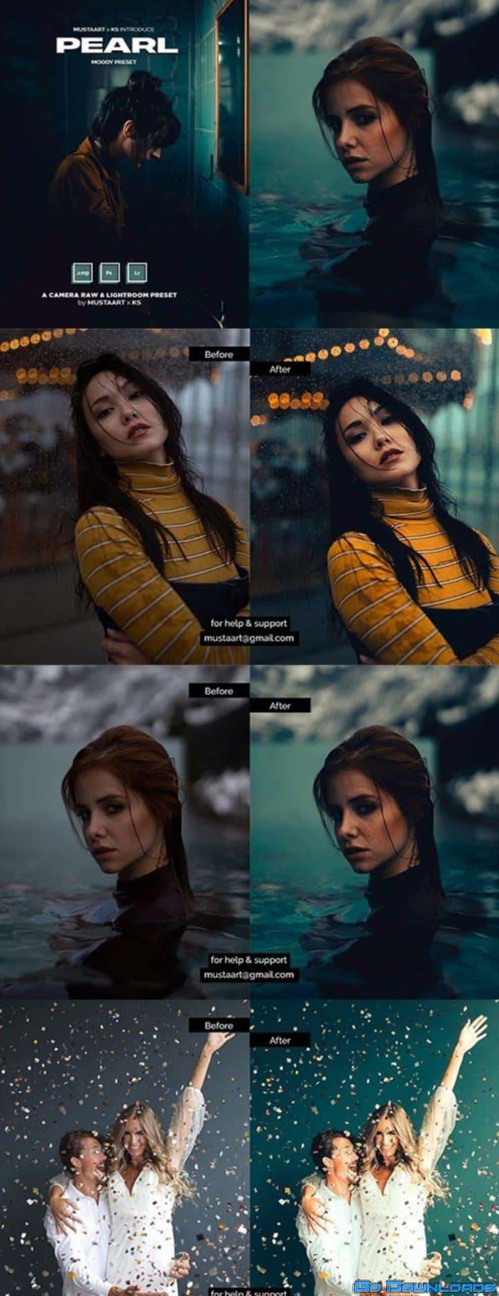 CreativeMarket MustaART x KS PEARL Moody Preset 5892004 Free Download