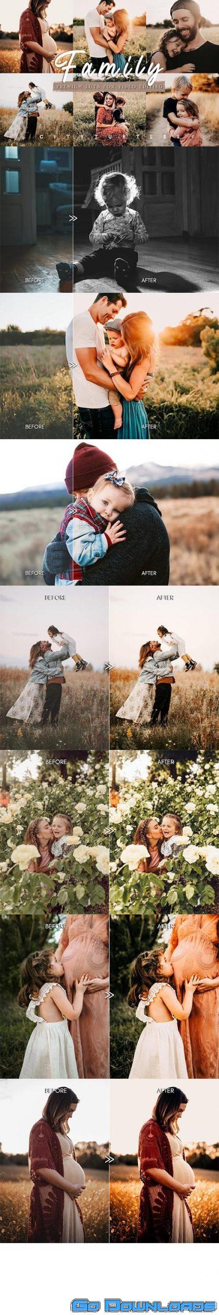 CreativeMarket Natural Outdoor LUTs for Videos 5949627 Free Download