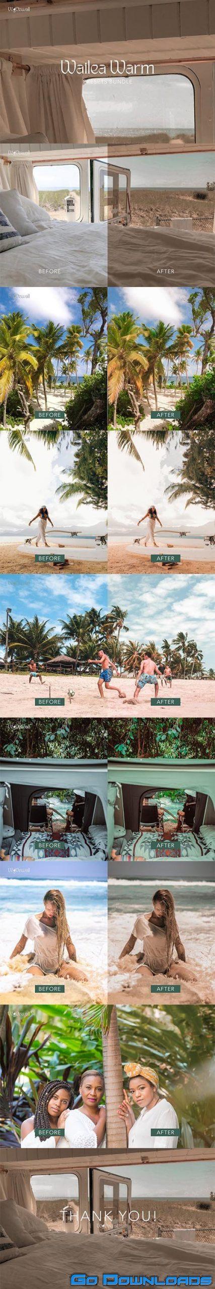 CreativeMarket Wailea Warm Presets 5977865 Free Download