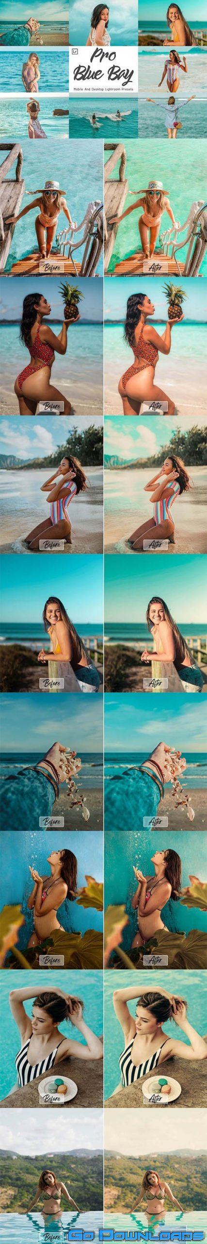 Creativemarket 10 Problue Bay Mobile Lightroom 5955233 Free Download