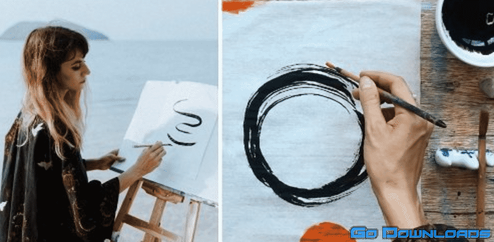 Fast & Fun Boosting of Creative Flow: Simple Experiments with Ink / New look on Asian Materials