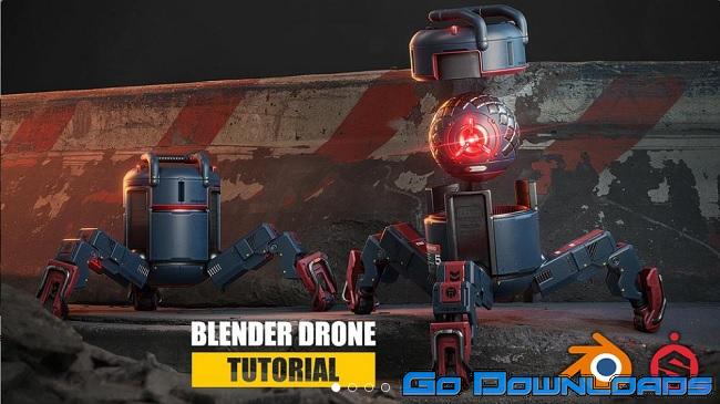 Gumroad Blender Drone Tutorial Complete Edition Free Download