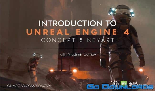 Gumroad Concept Design and Key Art in Unreal Engine 4 Intro to real-time 3D workflow Free Download