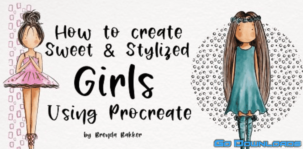 How to create Sweet and Stylized Girls using Procreate