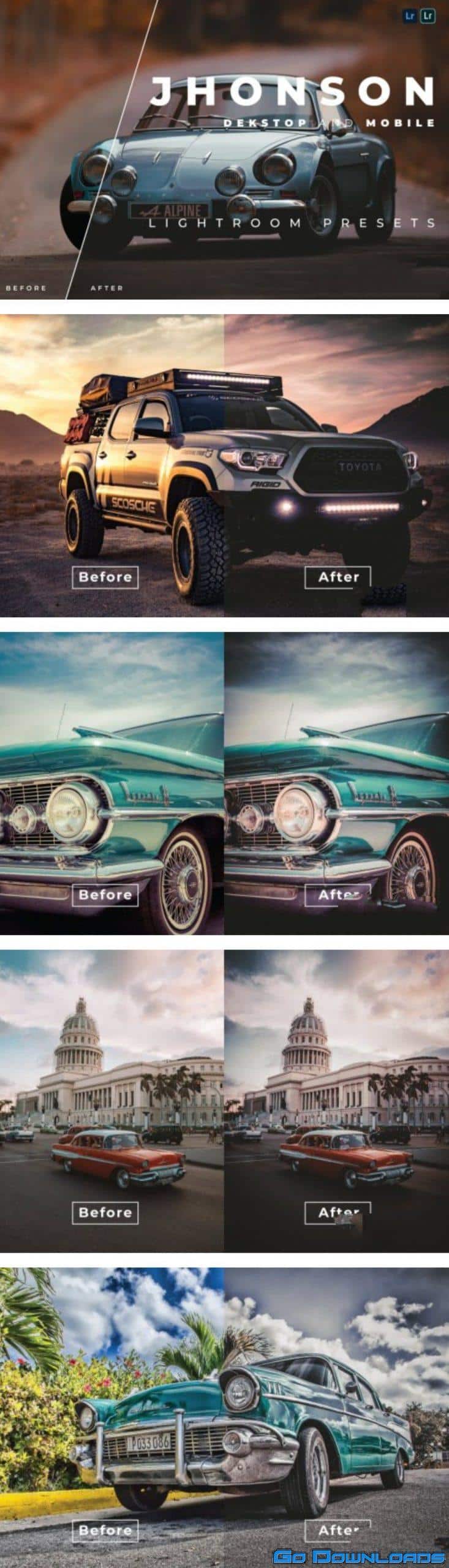 Jhonson Desktop And Mobile Lightroom Preset Free Download