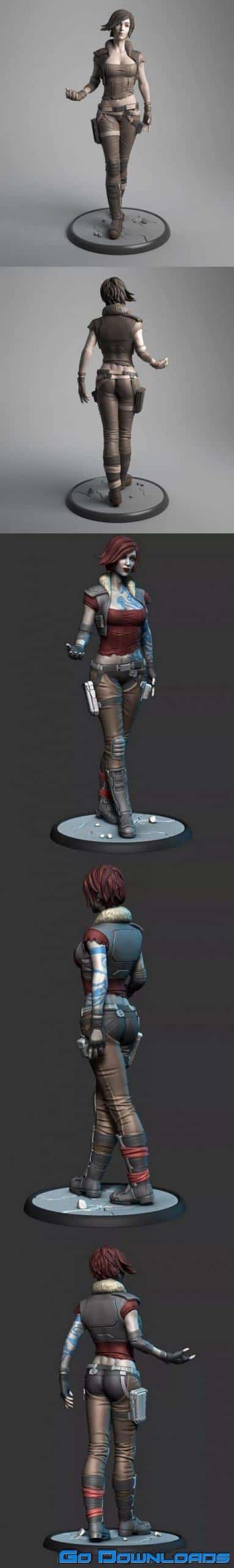 Lilith Borderlands 3D Print Model Free Download