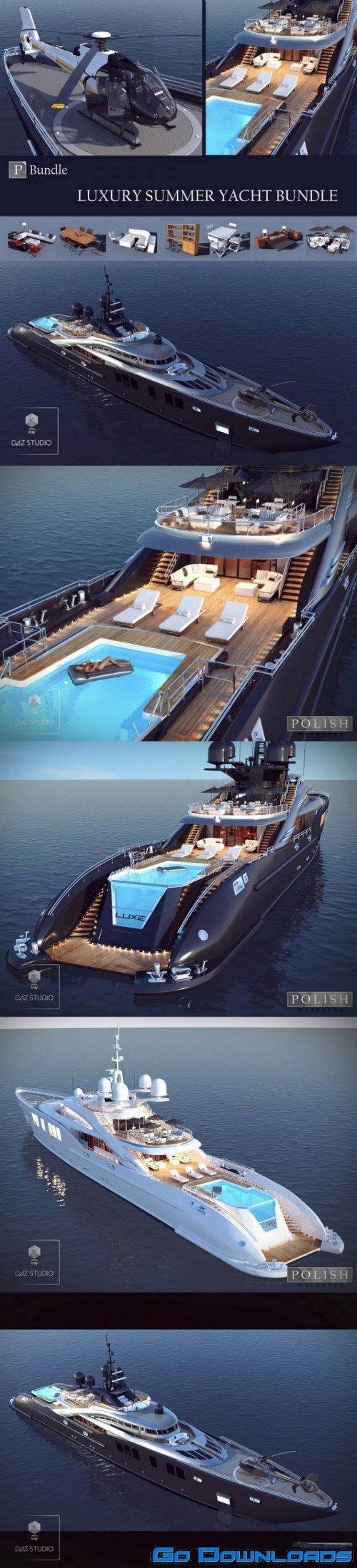 Luxury Summer Yacht Bundle Free Download