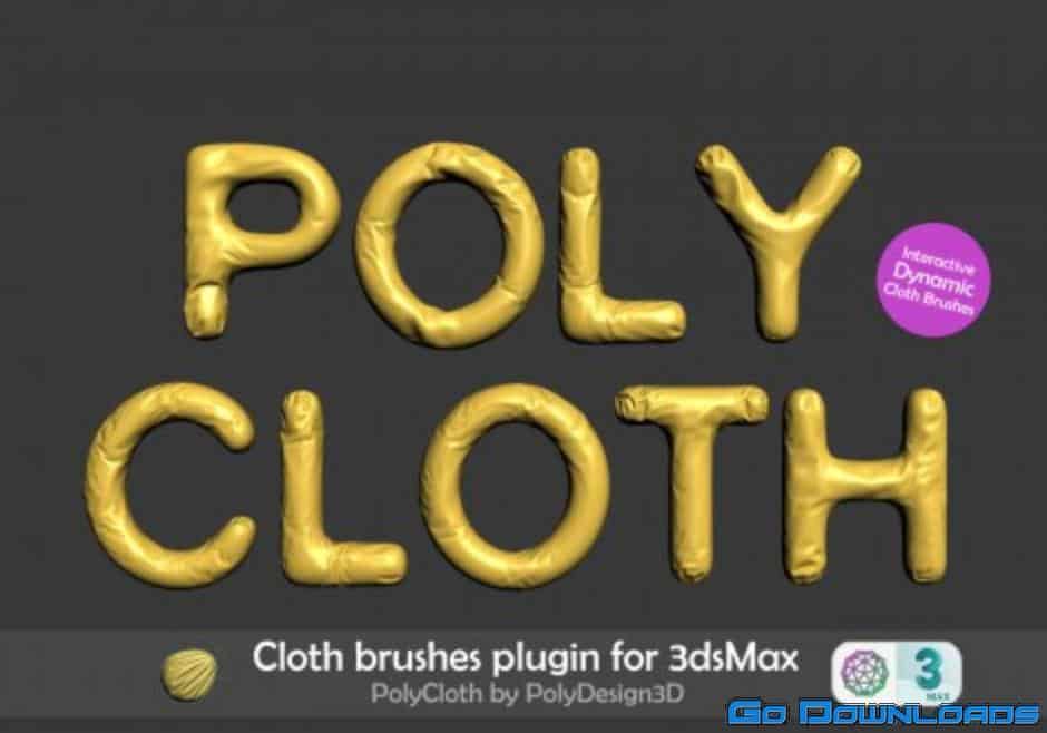 PolyCloth v2.02 for 3ds max 2016-2022 Free Download