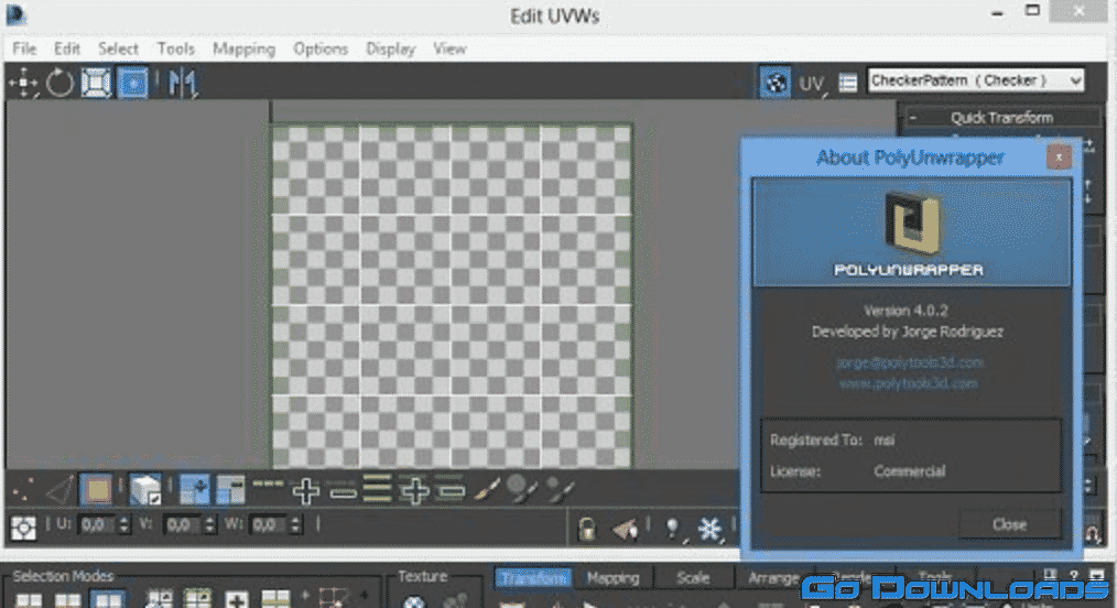 PolyUnwrapper v4.3.7 for 3ds Max 2010 – 2022 Free Download