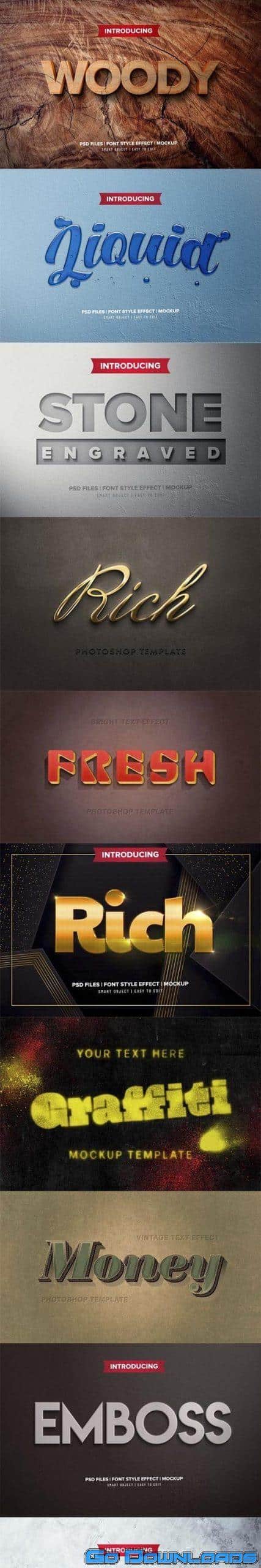 Premium text effect Free Download