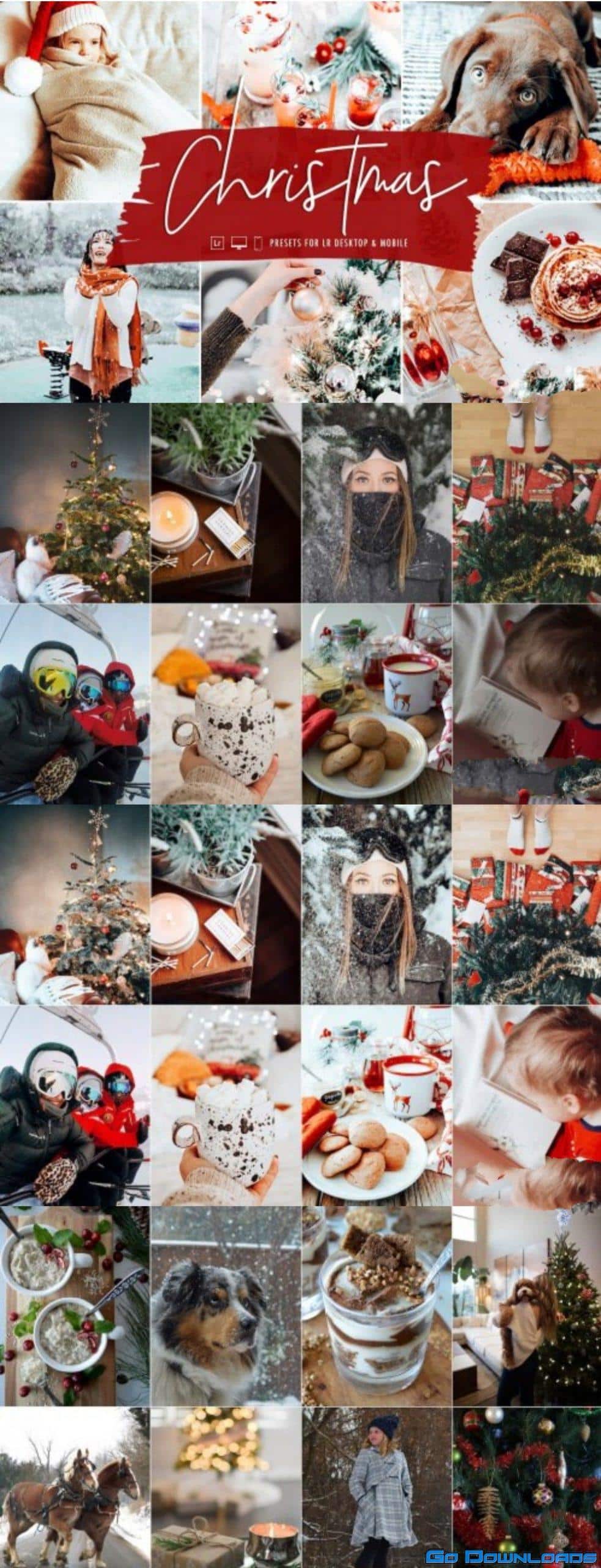 Signature Edits The Christmas Lightroom Preset Collection Free Download