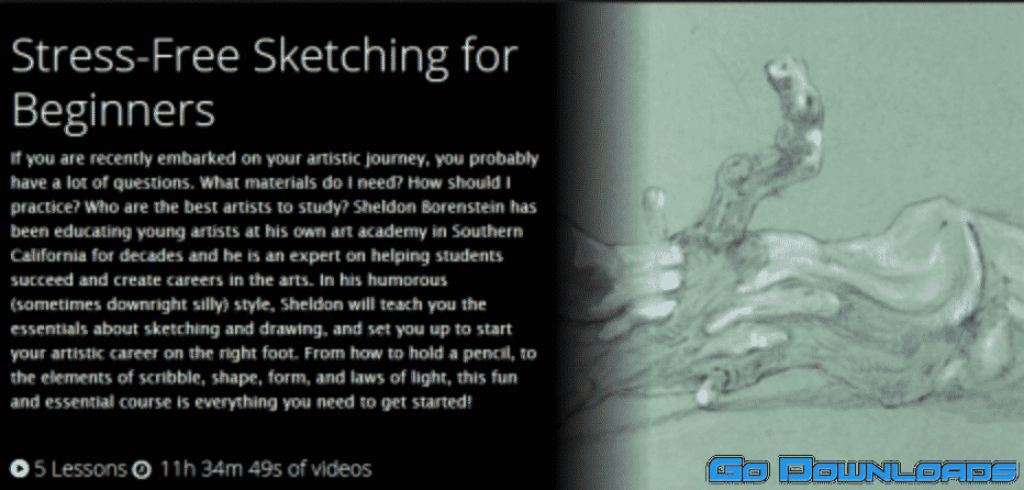 Stress-Free Sketching for Beginners With Sheldon Borenstein