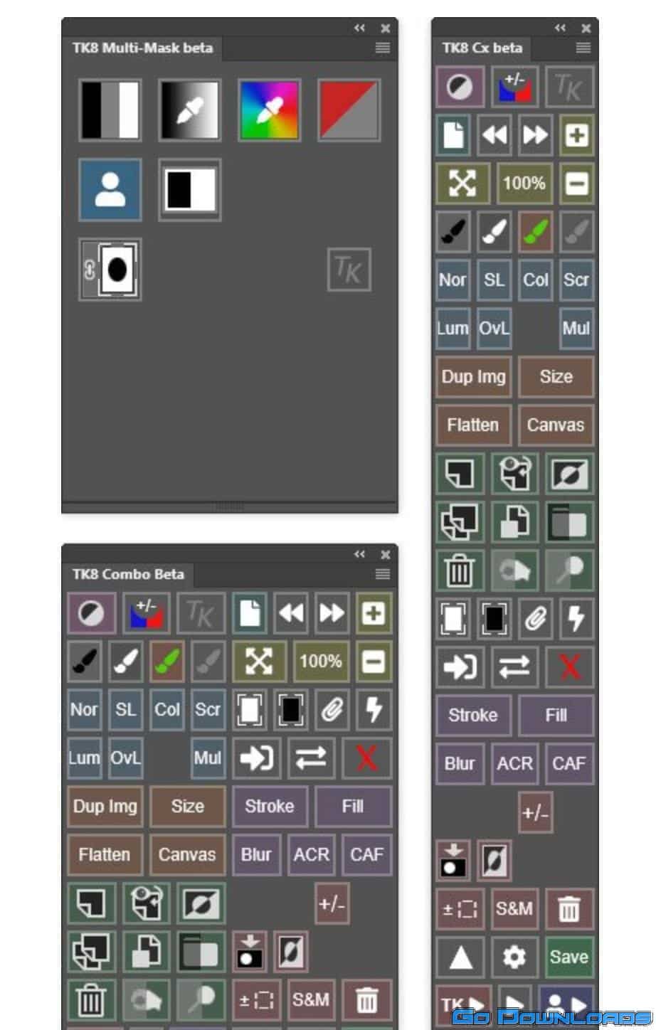 TK8 Beta panel for Photoshop Free Download