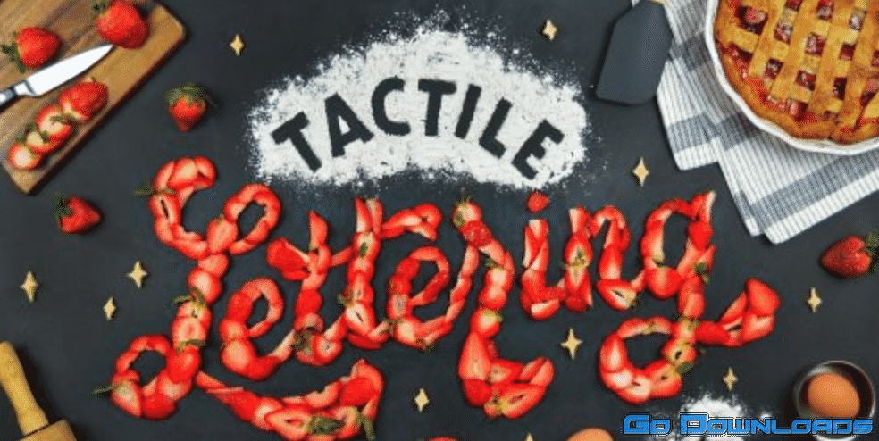 Tactile Lettering: How to Make Art with Food & Objects