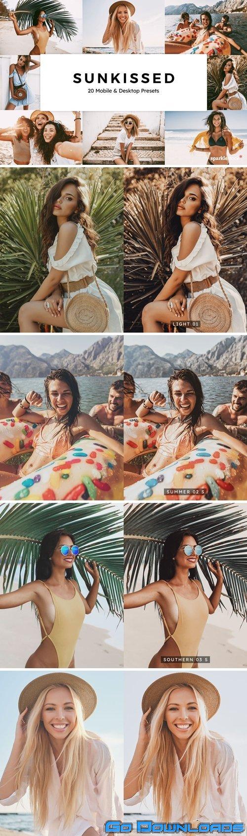 20 Sunkissed Lightroom Presets & LUTs Free Download