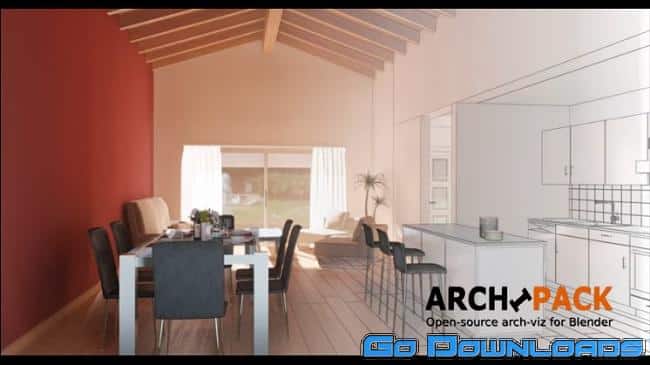 Archipack v2.3.3 for Blender Free Download