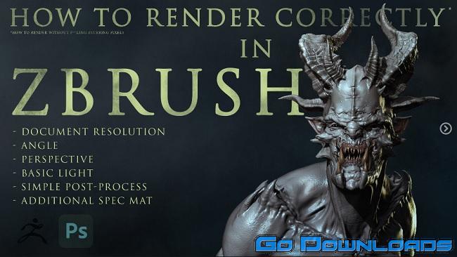 Artstation How to render correctly in ZBRUSH Free Download