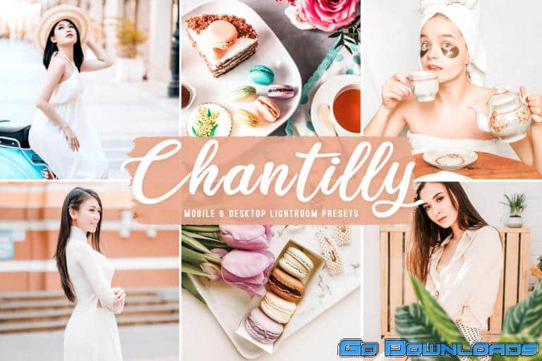 Chantilly Mobile & Desktop Lightroom Presets Free Download