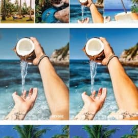 Coconut Mobile and Desktop Lightroom Presets Free Download