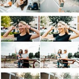 CreativeMarket Light and Airy Lightroom Presets 5157306 Free Download