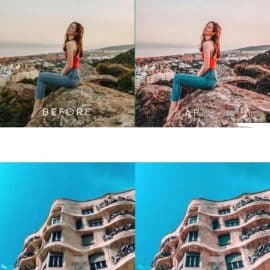 CreativeMarket PH Orange Lightroom Presets V1 4552311 Free Download