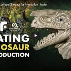 FlippedNormals Modeling & Texturing a Dinosaur for Production | Complete Edition Free Download