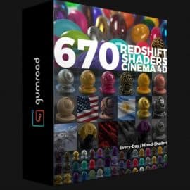 GUMROAD – REDSHIFT SHADER TO CINEMA 4D V3 BY SERSAL