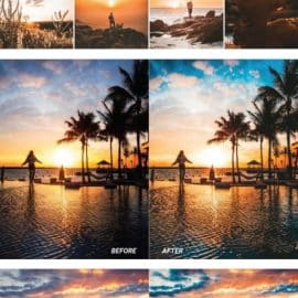 Golden Hour Mobile and Desktop Lightroom Presets Free Download