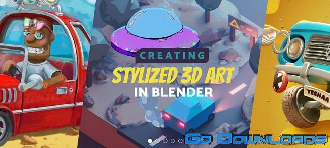 Gumroad Create Stylized 3D Art in Blender By Creative Shrimp Free Download