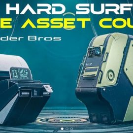 Gumroad The BlenderBros Hard Surface Game Asset Course Free Download