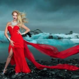 Karl Taylor – Fashion Photography: Ice Lagoon Shoot