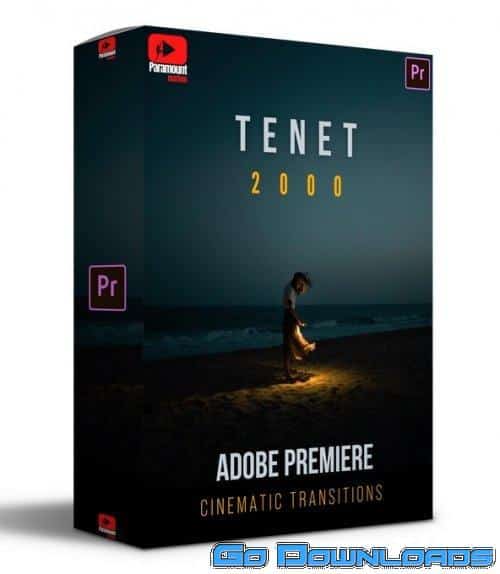 Paramount Motion TENET Adobe Premiere Transitions Free Download