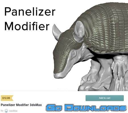 PolyDamage v1.01, Panelizer Modifier v1.0 and Quilted & Chesterfield Script for 3DsMax Free Download