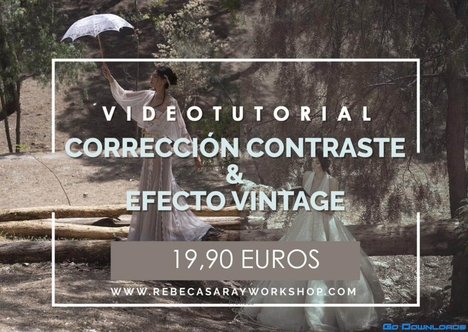 Rebeca Saray – Vintage Effect and Contrast Work (Video Tutorial)