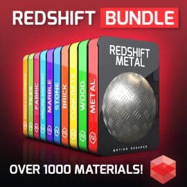 Redshift Material Packs Bundle for Cinema 4D Free Download