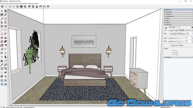 Skillshare SketchUp 2021 Quick Start How to Model Your Bedroom Free Download