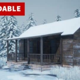 Victory3D – Environment Creation: Snowy Cabin