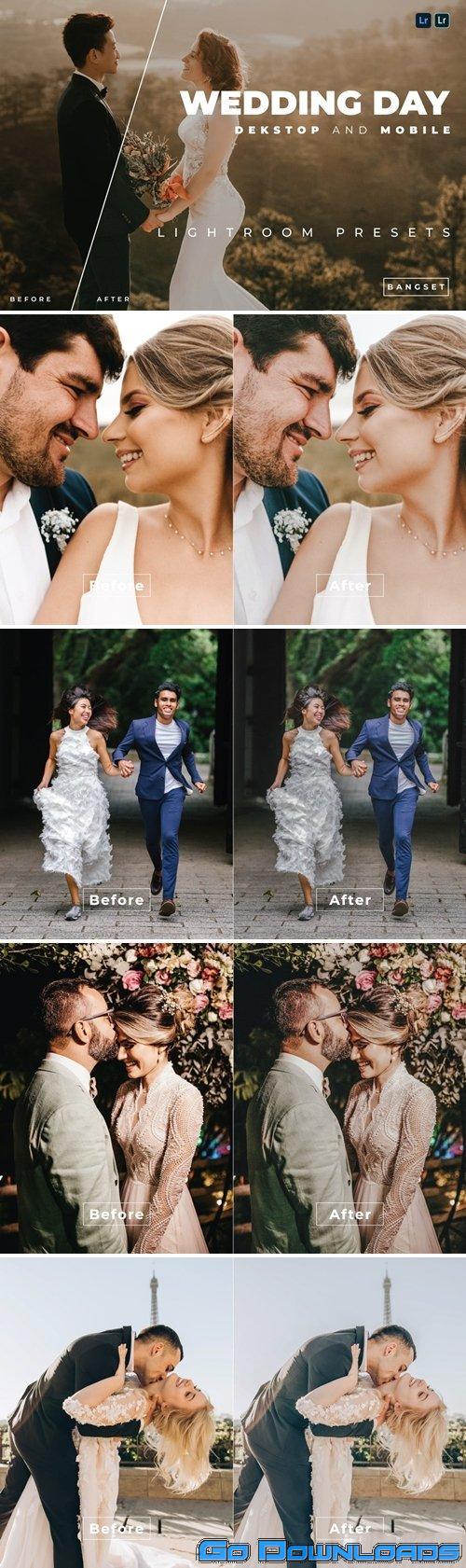 Wedding Day Desktop and Mobile Lightroom Preset Free Download