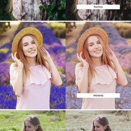 20 Purple Pink Lightroom Presets & LUTs Free Download