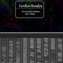 CM 224 Dynamic Creative Brushes 1908233 Free Download