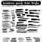 CM Handdrawn gouache Vector Brushes 653119 Free Download