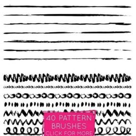 CM Handpainted Brush Stroke Brushes 553641 Free Download