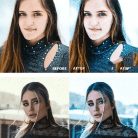 Clean Portrait Action & Lightrom Presets Free Download