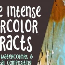 Create Intense Abstracts with Watercolor Sheets and Optional Finishing in Procreate or Photoshop