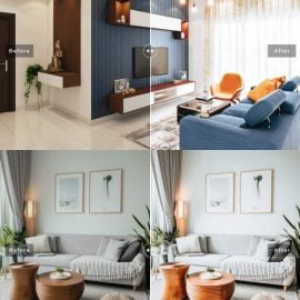 CreativeMarket Bright Interior Lightroom Presets 6209339 Free Download