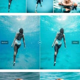 Diving Mobile & Desktop Lightroom Presets Free Download