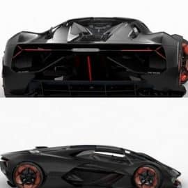 Lamborghini Terzo Millenio 3D Model Free Download